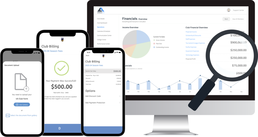 IMG – 1 Club Financials Set