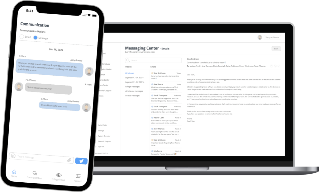 Communication & Schedules
